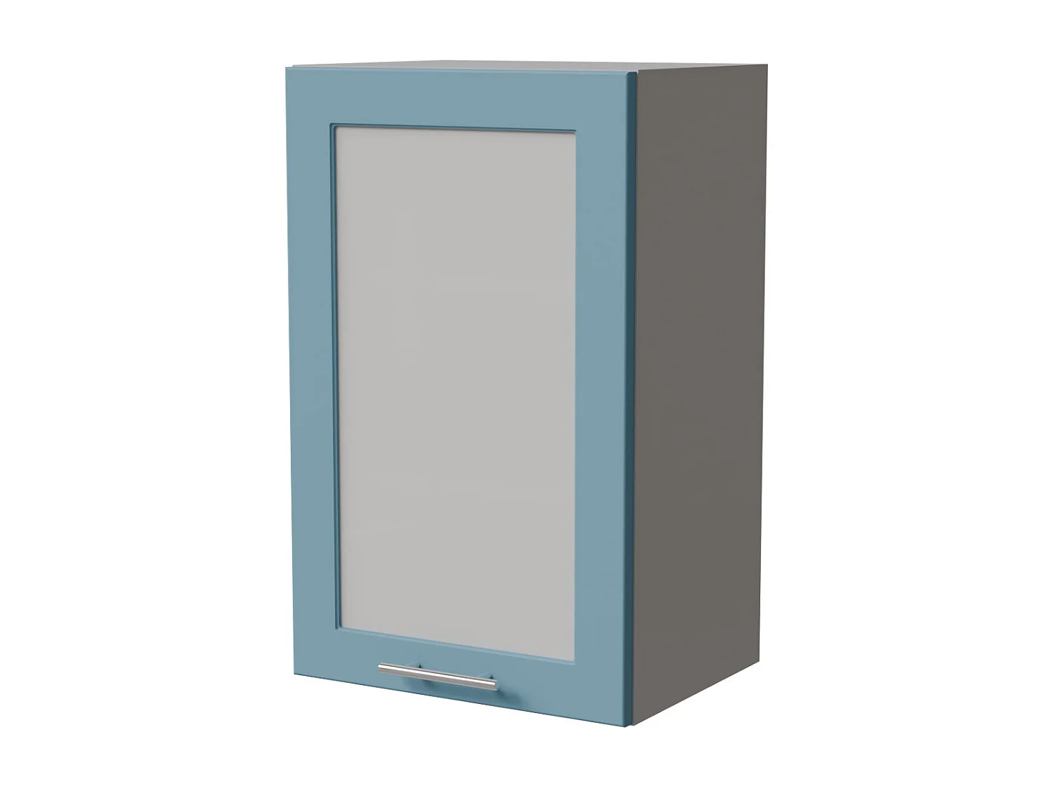 HÄNGESCHRANK Bari W2S/45 RAL 5024 pastellblau (K5) / Grau 45 / 32,5 / 72cm