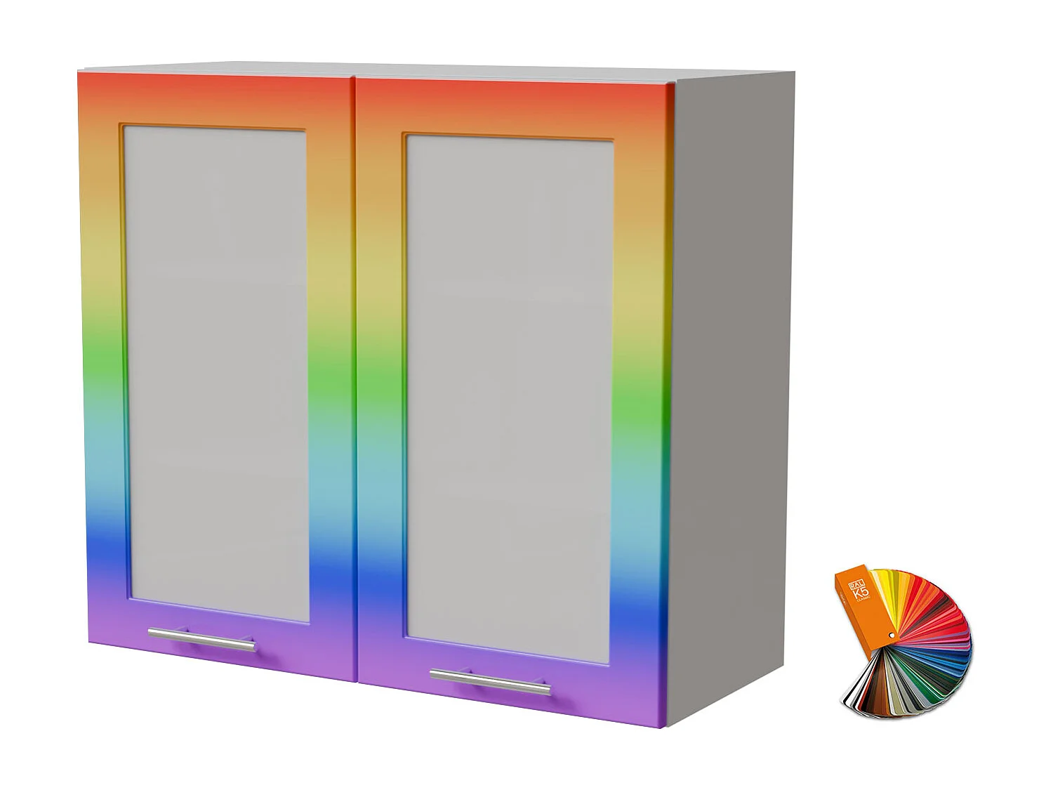 HÄNGESCHRANK Bari W3S/80 RAL Wunschfarbe (K5) / Weiß 80 / 32,5 / 72cm