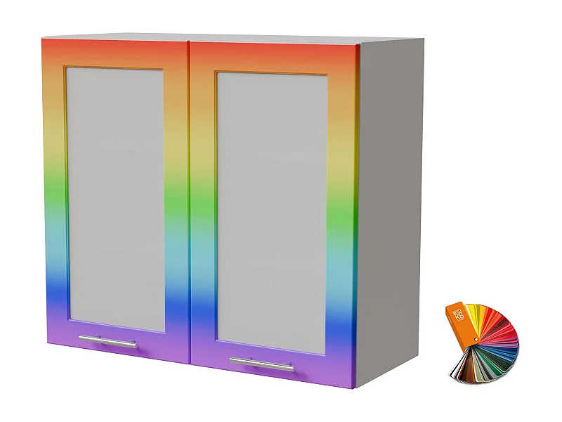 HÄNGESCHRANK Bari W3S/80 RAL Wunschfarbe (K5) / Weiß 80 / 32,5 / 72cm