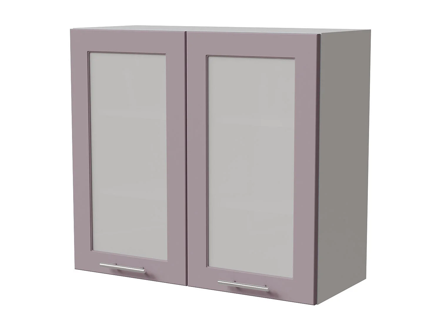 HÄNGESCHRANK Bari W3S/80 RAL 4009 pastellviolett (K5) / Weiß 80 / 32,5 / 72cm