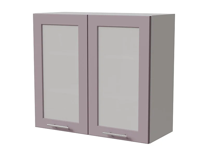 HÄNGESCHRANK Bari W3S/80 RAL 4009 pastellviolett (K5) / Weiß 80 / 32,5 / 72cm