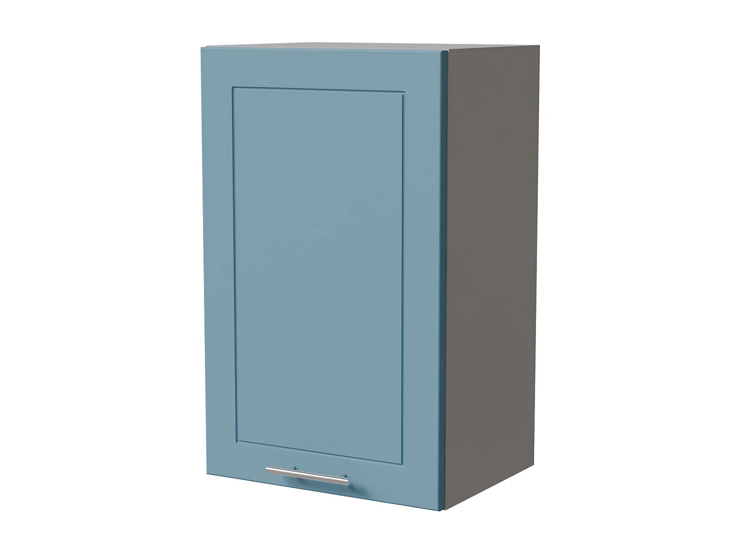 HÄNGESCHRANK Bari W2/45 RAL 5024 pastellblau (K5) / Grau Matt 45 / 32,5 / 72cm