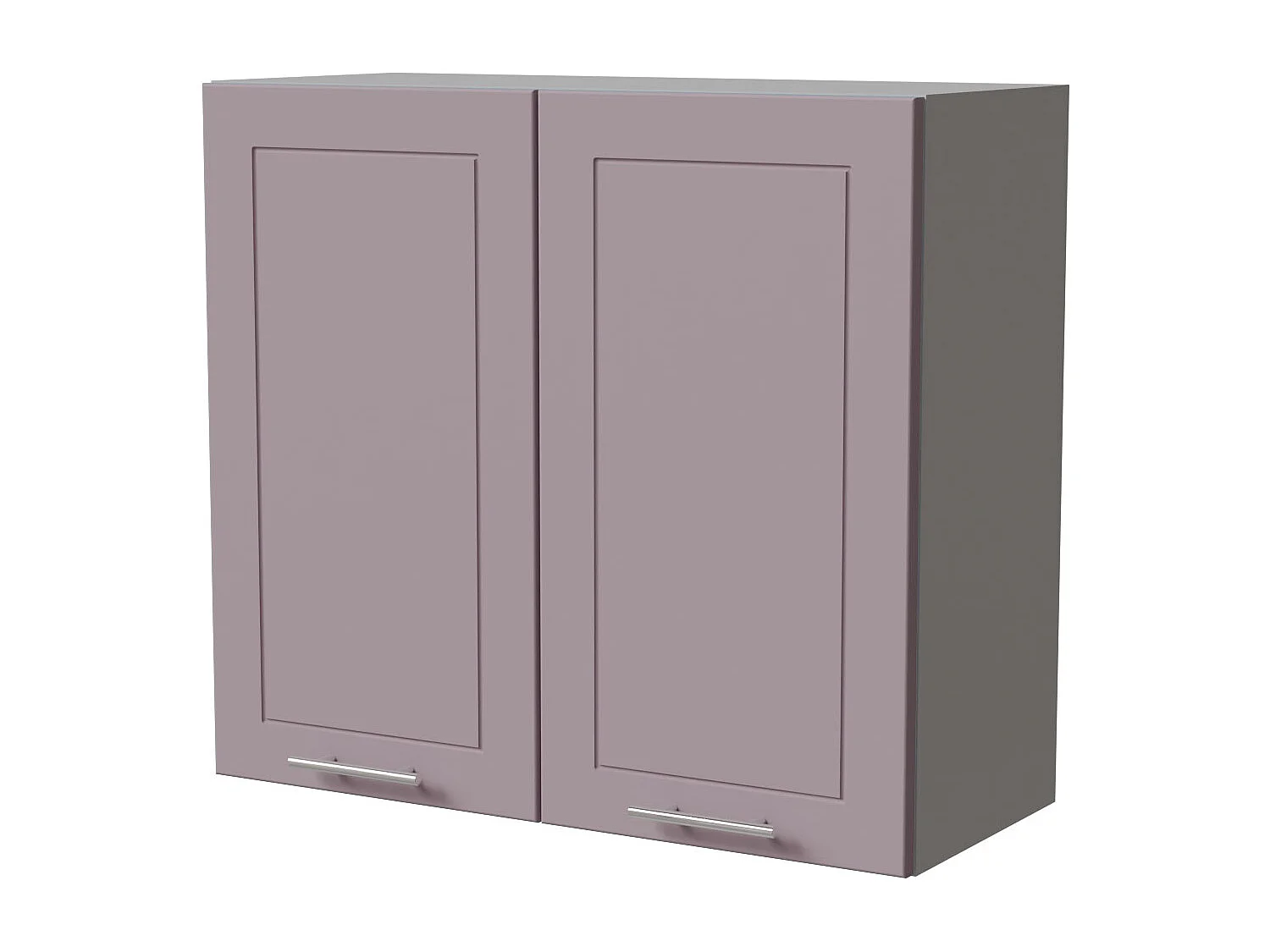 HÄNGESCHRANK Bari W3/80 RAL 4009 pastellviolett (K5) / Grau 80 / 32,5 / 72cm