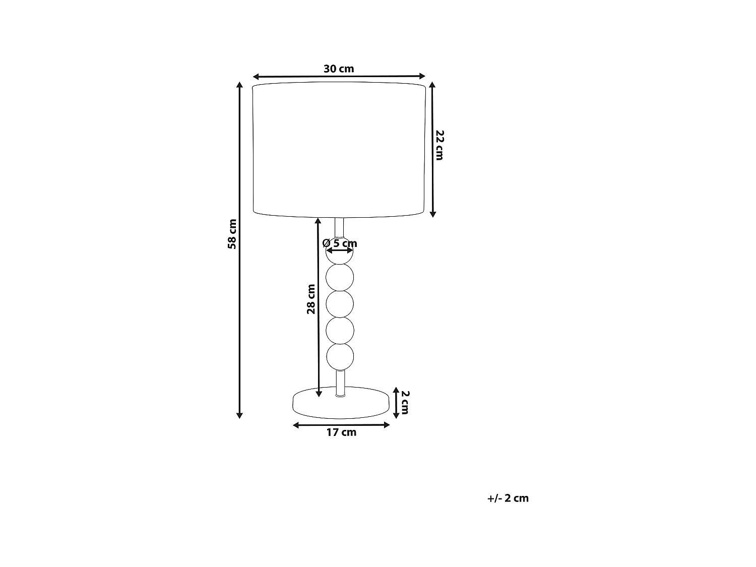 Lampe à poser LOKY Métal Laiton