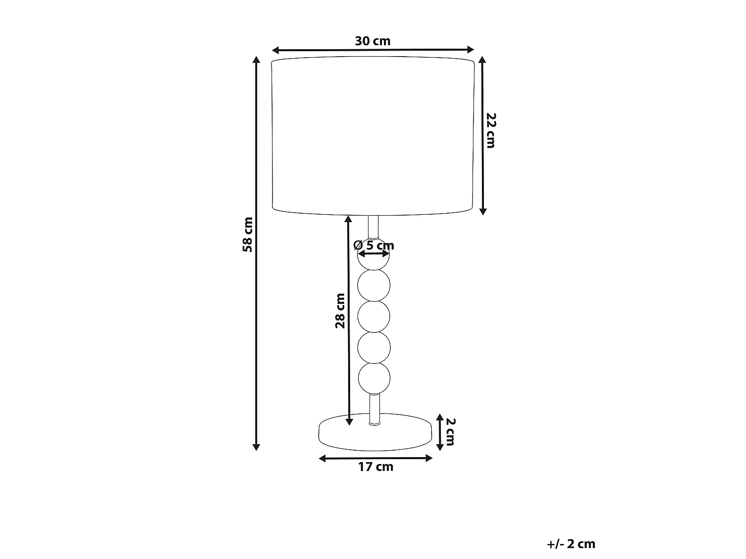 Table Lamp LOKY Metal Brass