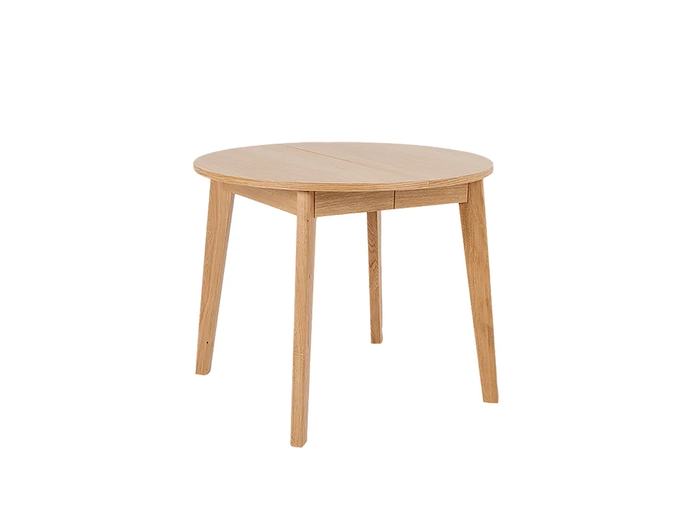 Esstisch 95x95x75 cm natur Eiche WOODYOU ROUND 95