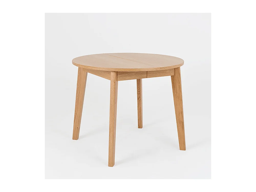 Esstisch 95x95x75 cm natur Eiche WOODYOU ROUND 95