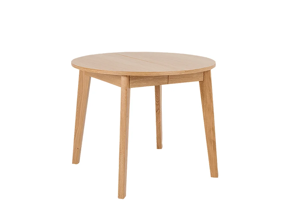 Esstisch 95x95x75 cm natur Eiche WOODYOU ROUND 95