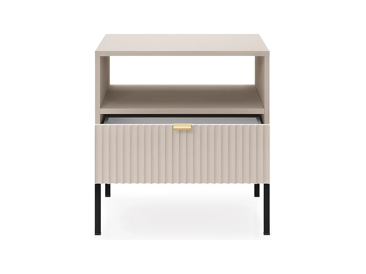 NACHTKONSOLE Nova grau 54 / 39 / 56cm