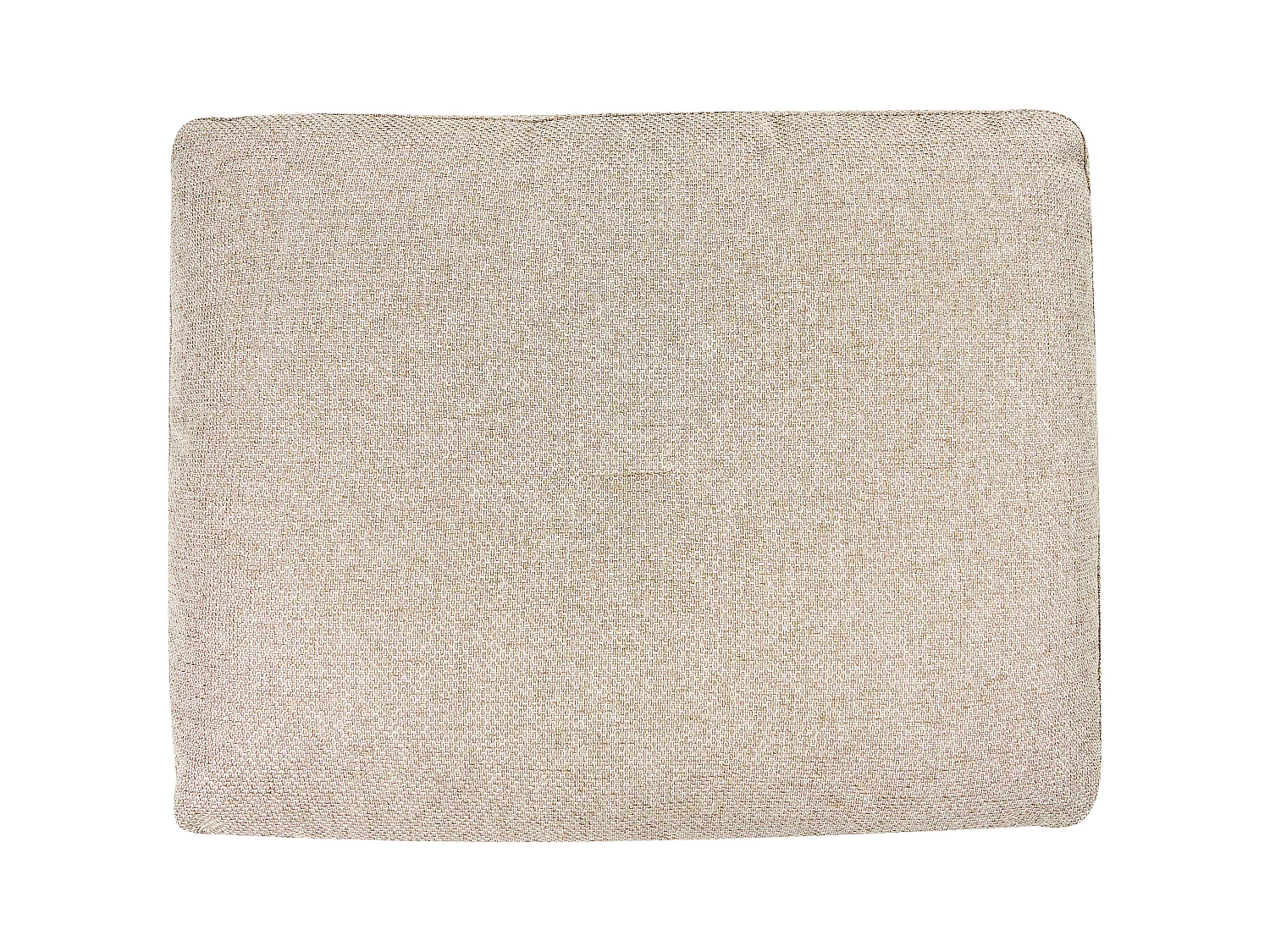 Canapé d'Angle Droit Moderne Revêtement Lin Synthétique Hydrofuge Pieds en Fer Noir avec Coussins Beige Clair Marum