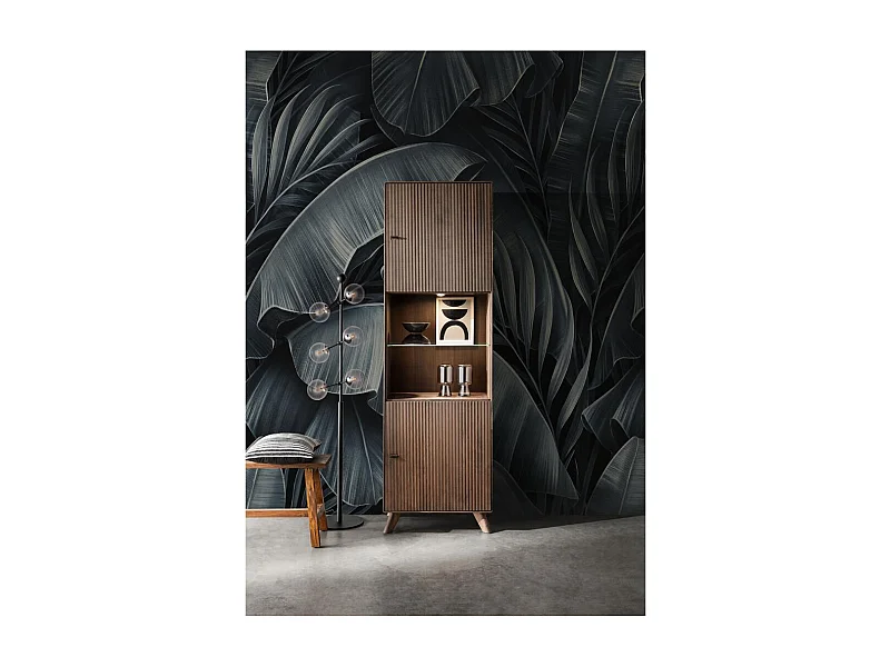 Vitrine 65x40x208 cm Brun doryda WZ-0624