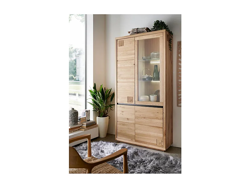 Vitrine 1,03x0,4x2,05 m Eiche Fende wz-0159