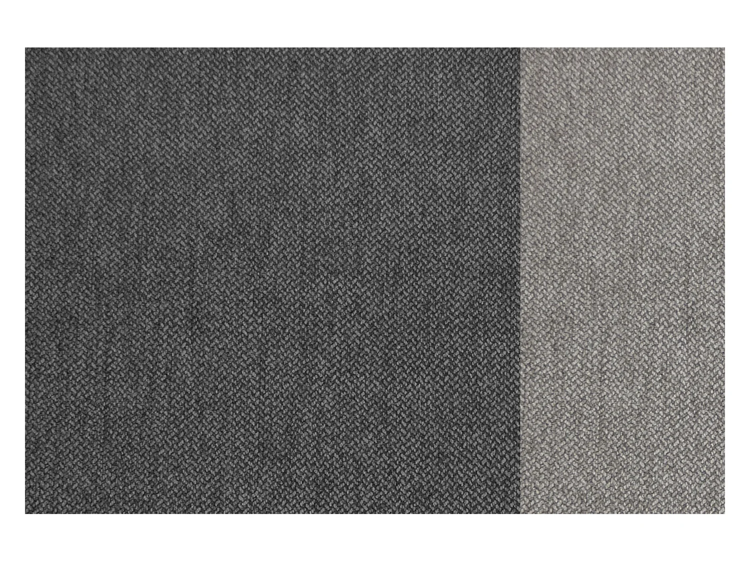 PLAUEN Sofa 3-Sitzer mit 2 Relaxfunktionen und verstellbare Kopfstützen, dunkelgrau