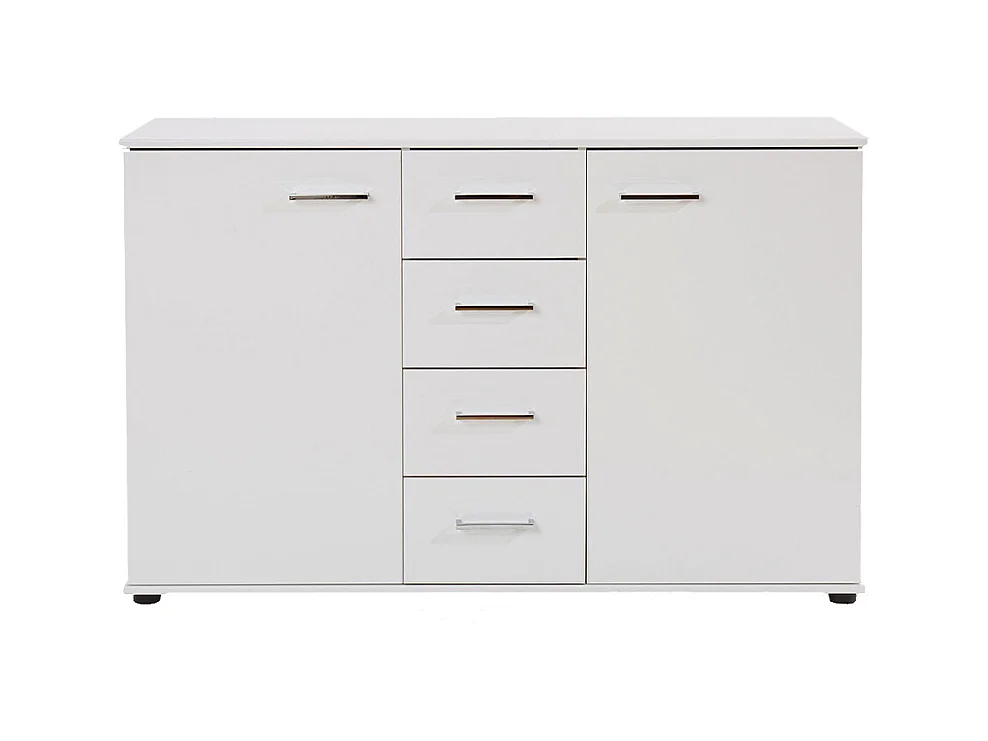 KOMMODE Pamela weiß 130 / 41 / 83cm