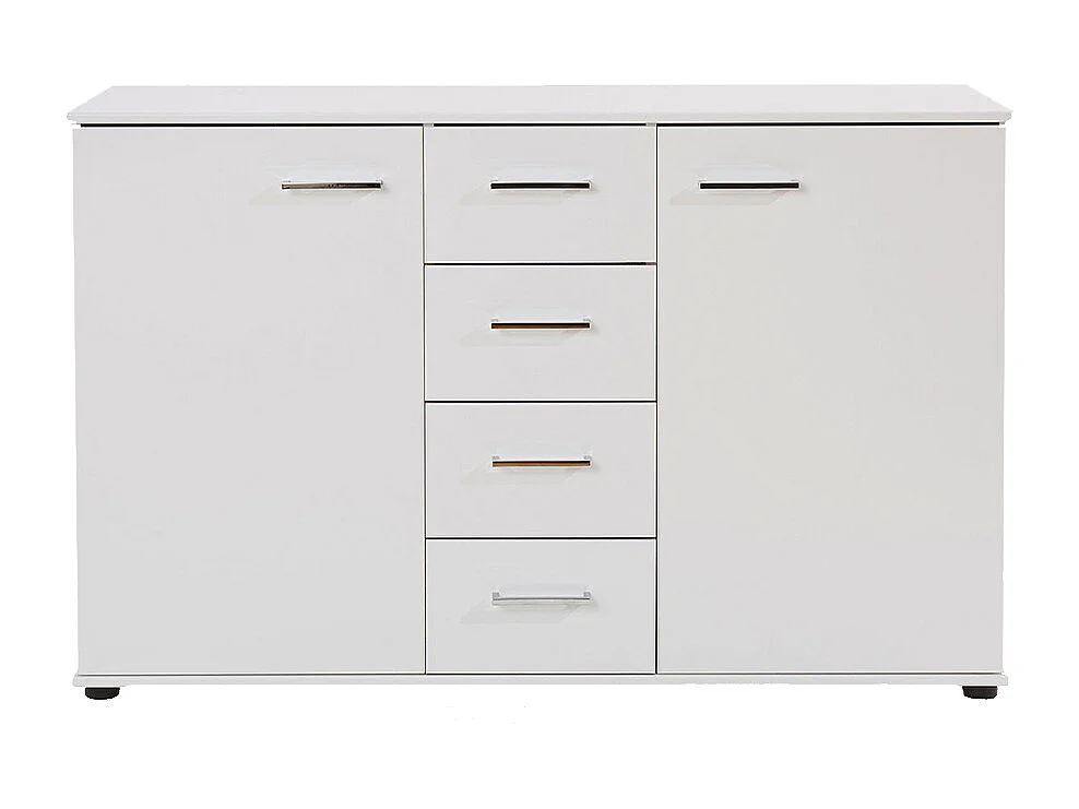 KOMMODE Pamela weiß 130 / 41 / 83cm