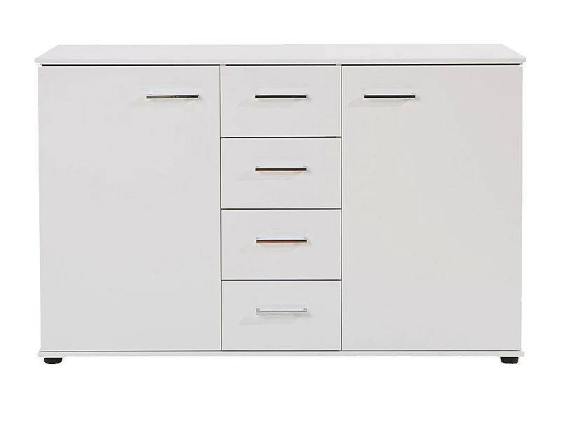 KOMMODE Pamela weiß 130 / 41 / 83cm