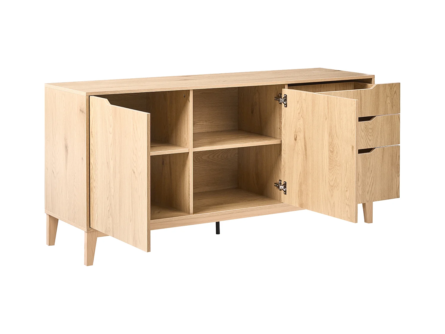 Meuble à tiroirs MONCTON Marron clair