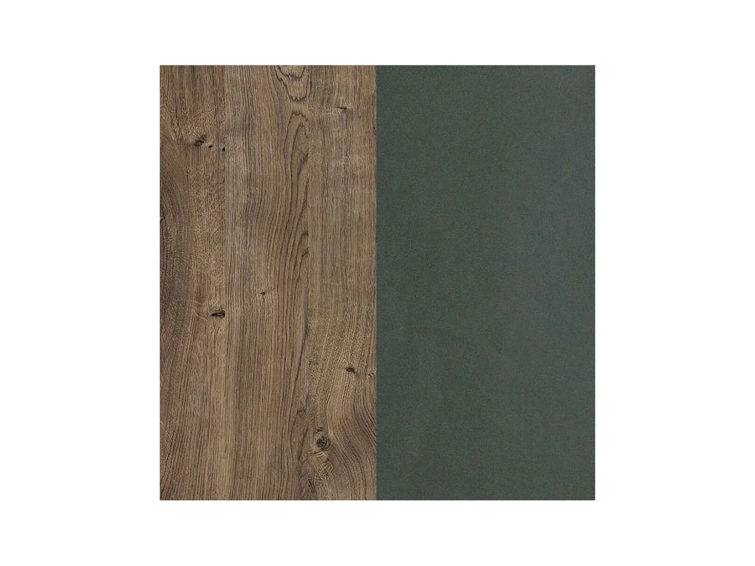 KOMMODE Elda Grün / Eiche Lefkas 160 / 42 / 93 cm