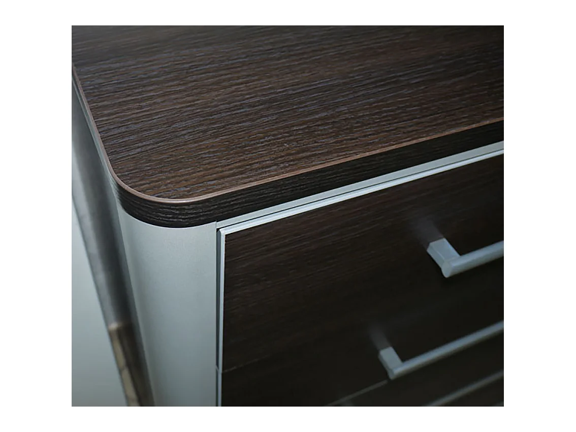 KOMMODE Naomi Eiche niagara / metallic 92 / 48 / 86cm