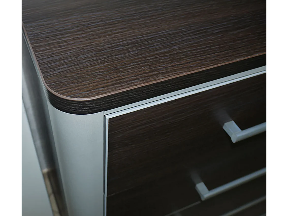 KOMMODE Naomi Eiche niagara / metallic 92 / 48 / 86cm