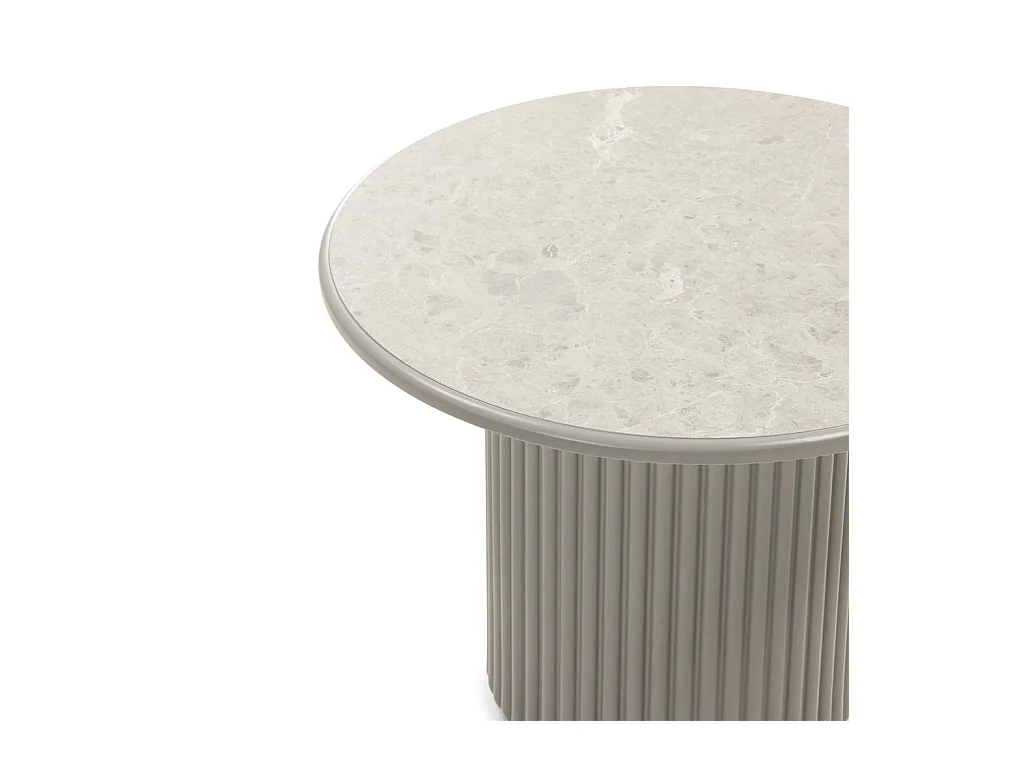 Couchtisch 60x60x45 cm grau Asti