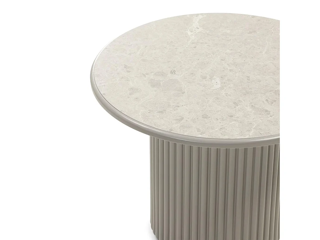 Couchtisch 60x60x45 cm grau Asti