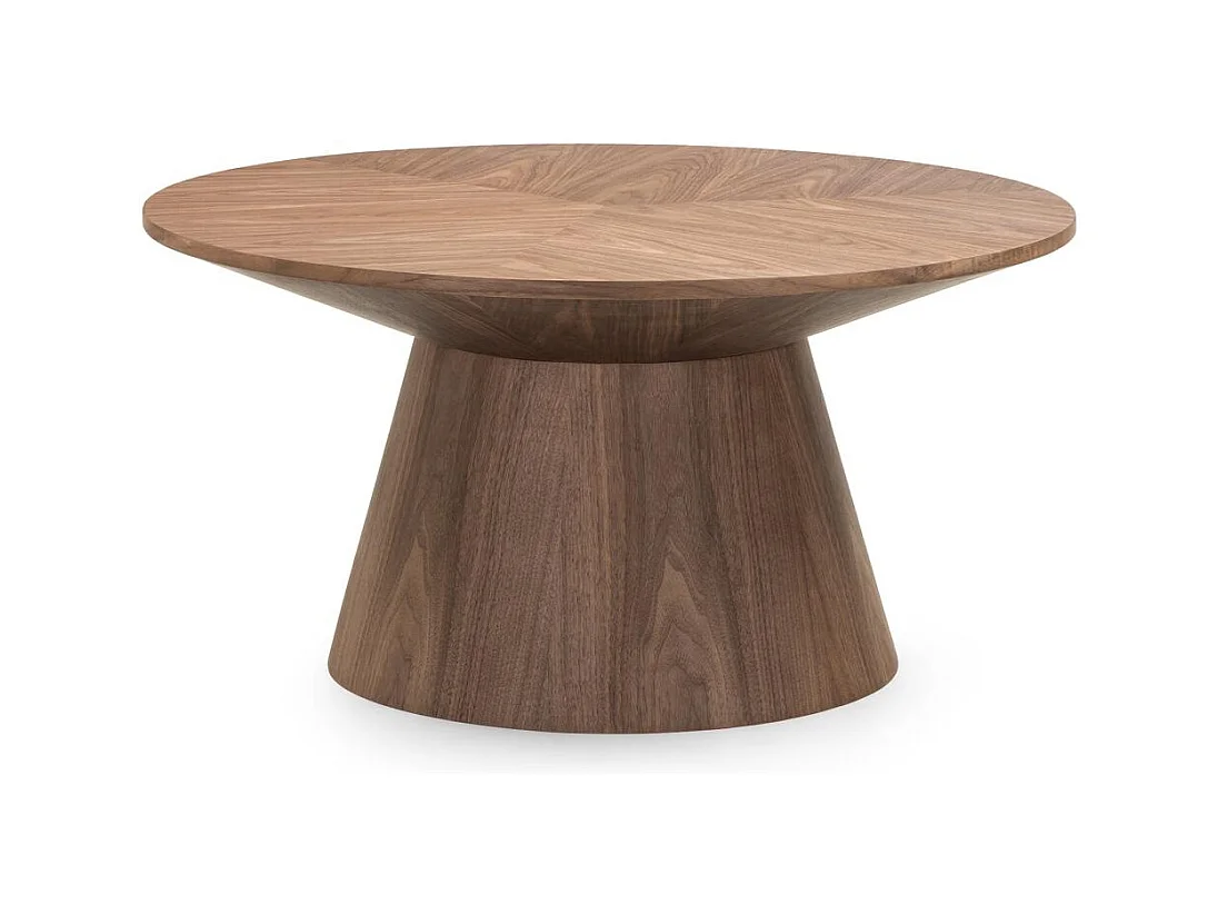 Couchtisch 90x90x45 cm Walnuss Mariel