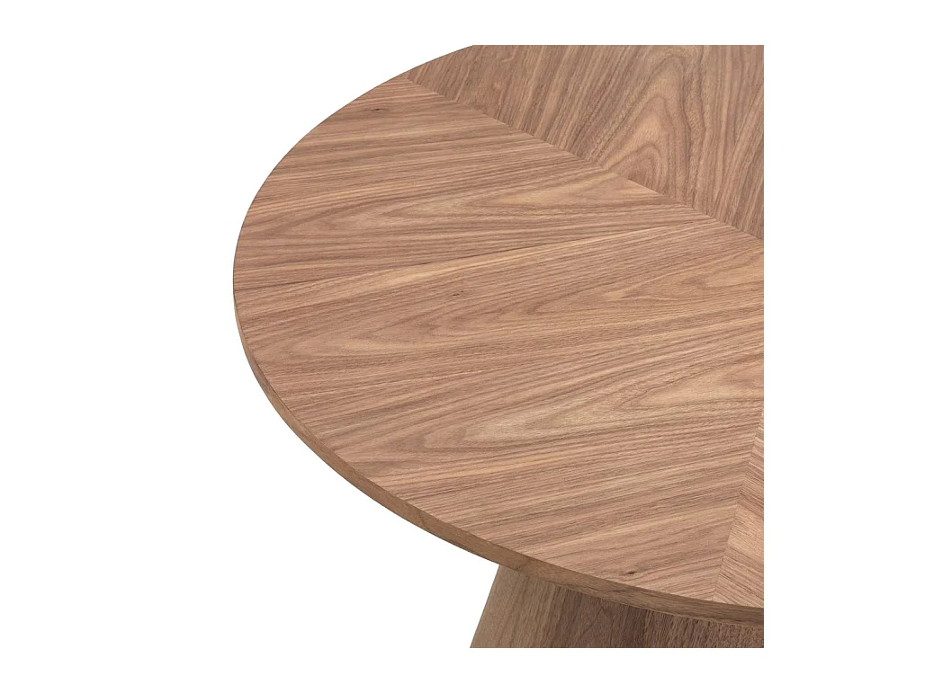 Couchtisch 90x90x45 cm Walnuss Mariel