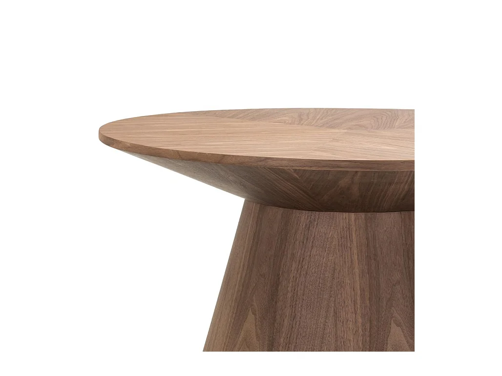 Couchtisch 90x90x45 cm Walnuss Mariel