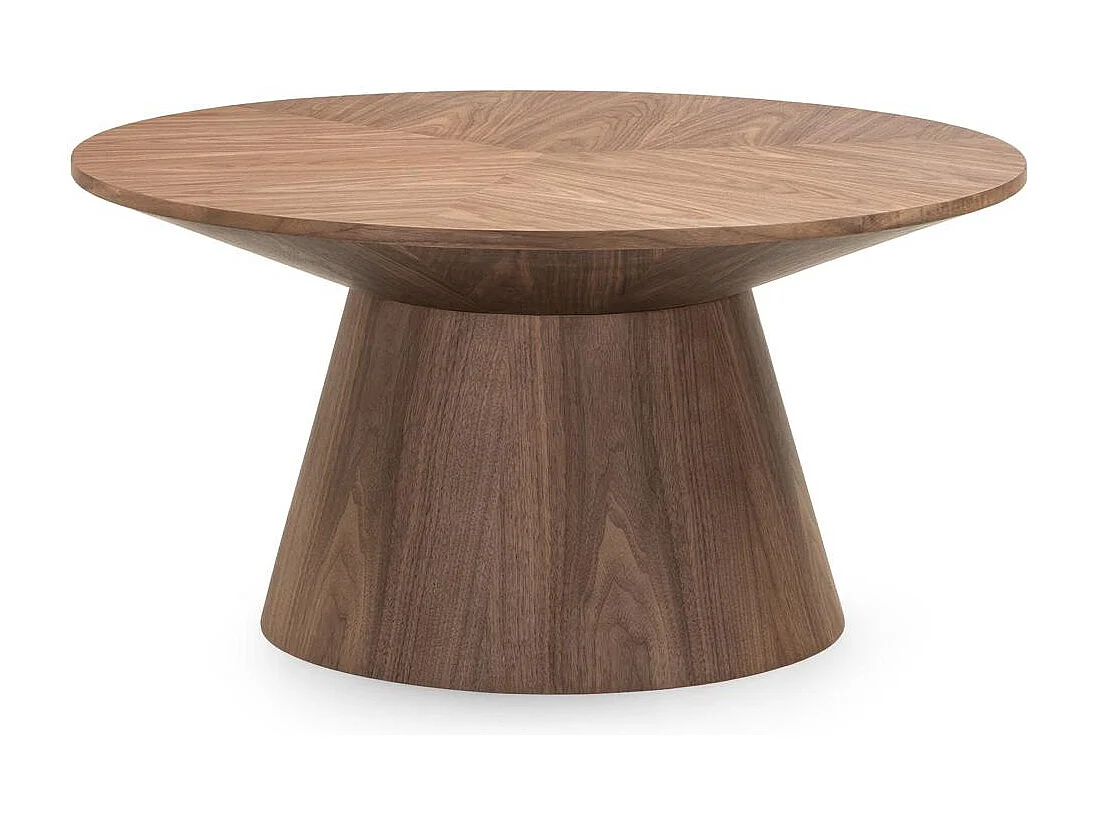 Couchtisch 90x90x45 cm Walnuss Mariel