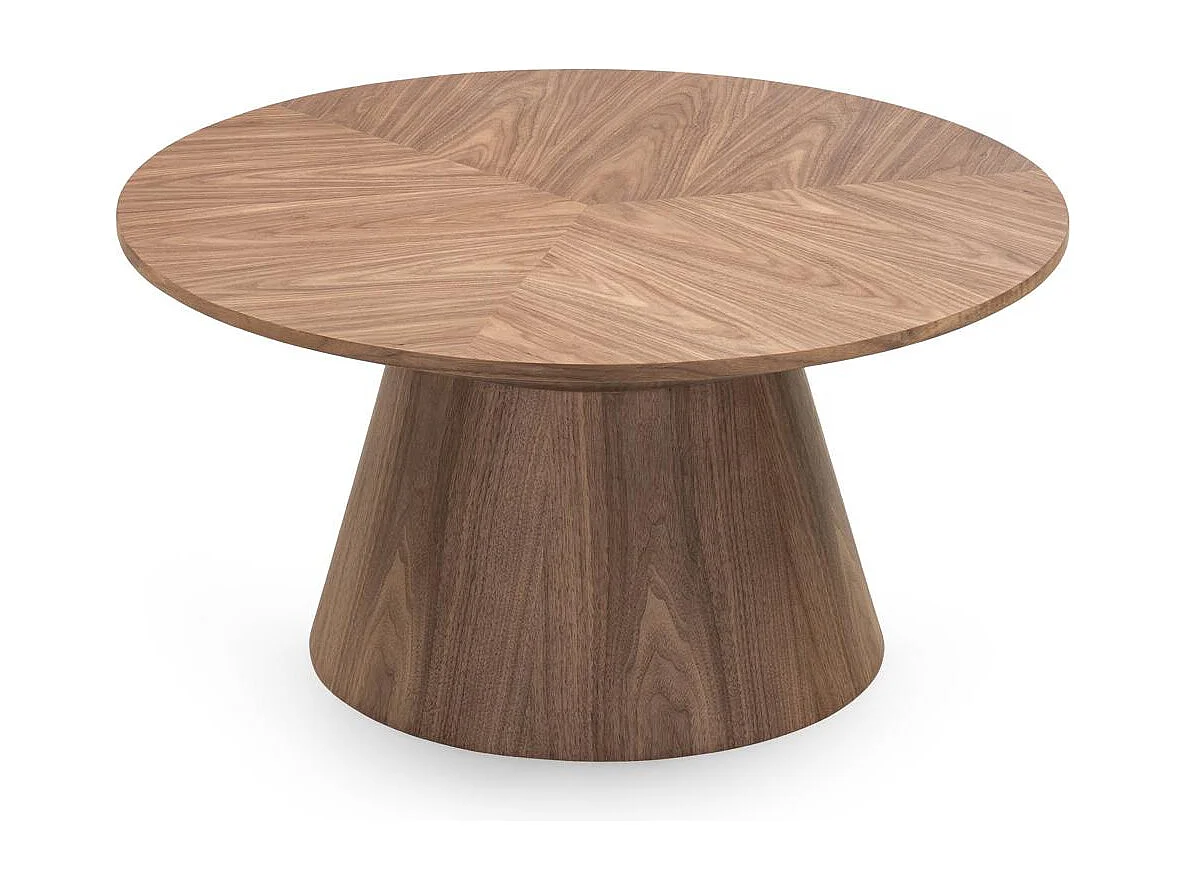 Couchtisch 90x90x45 cm Walnuss Mariel