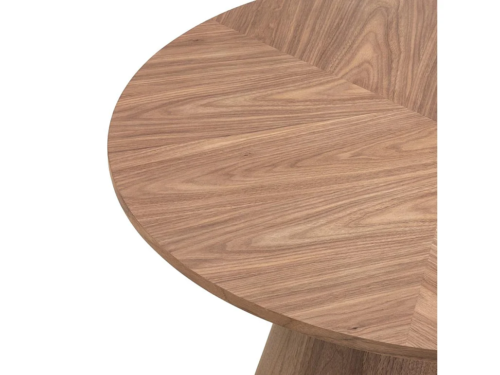 Couchtisch 90x90x45 cm Walnuss Mariel