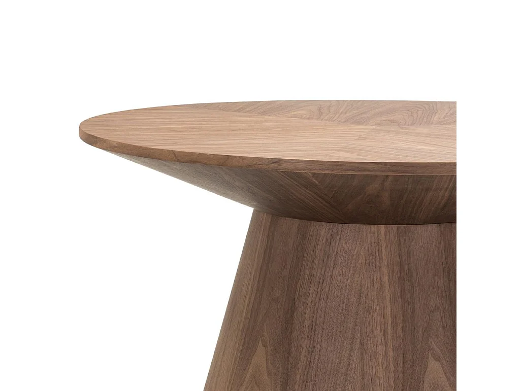 Couchtisch 90x90x45 cm Walnuss Mariel