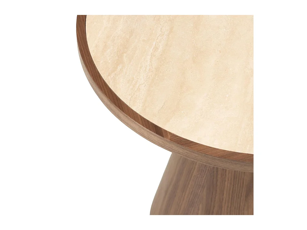 Beistelltisch 60x60x57 cm Walnuss Wasabi