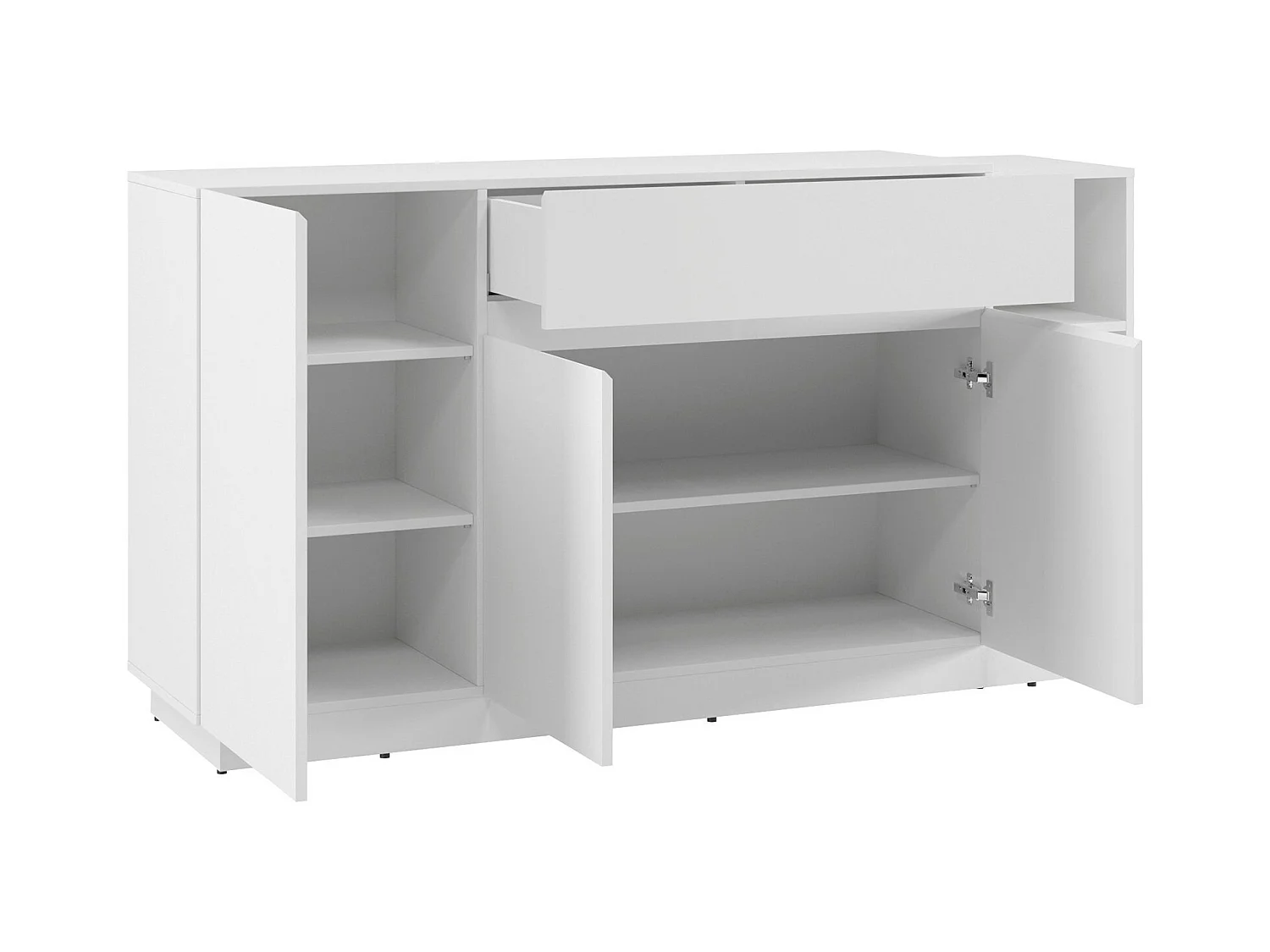 KOMMODE Bristol weiß 163 / 40 / 86cm