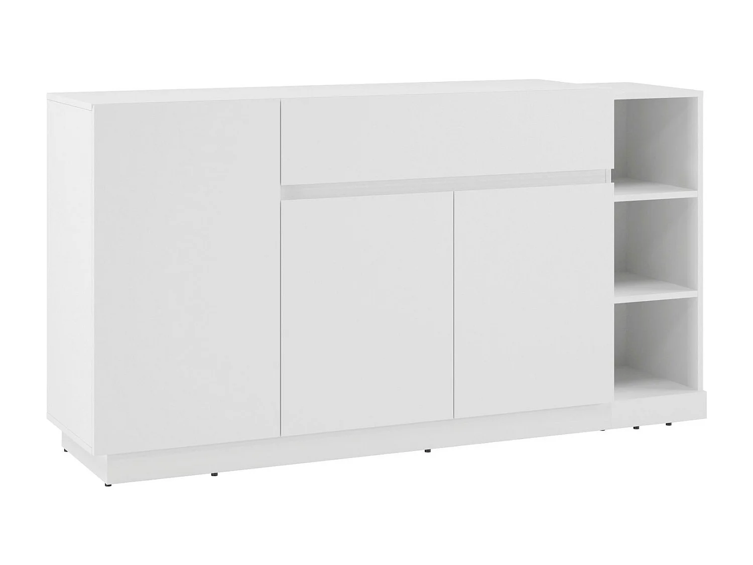 KOMMODE Bristol weiß 163 / 40 / 86cm