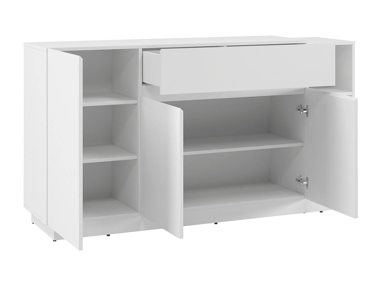 KOMMODE Bristol weiß 163 / 40 / 86cm