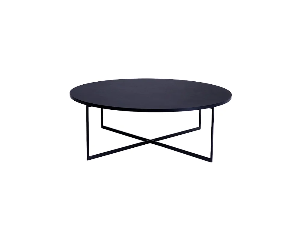 Tavolino da caffè 1x0,34 m nero niko 100