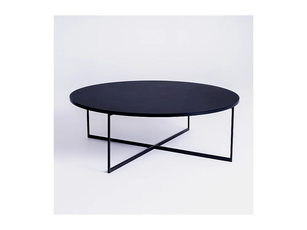 Tavolino da caffè 1x0,34 m nero niko 100