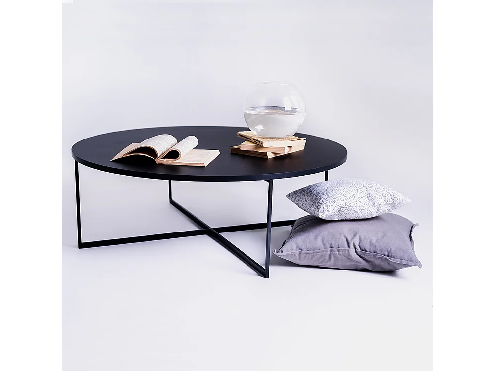 Couchtisch 1x0,34 m schwarz Niko 100