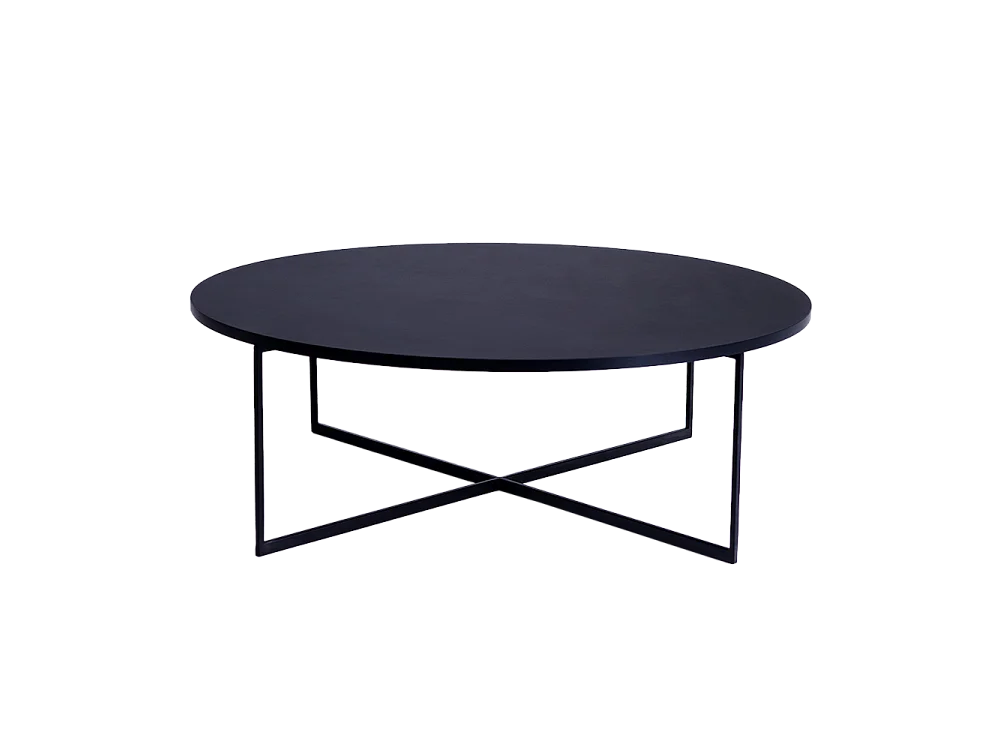 Tavolino da caffè 1x0,34 m nero niko 100