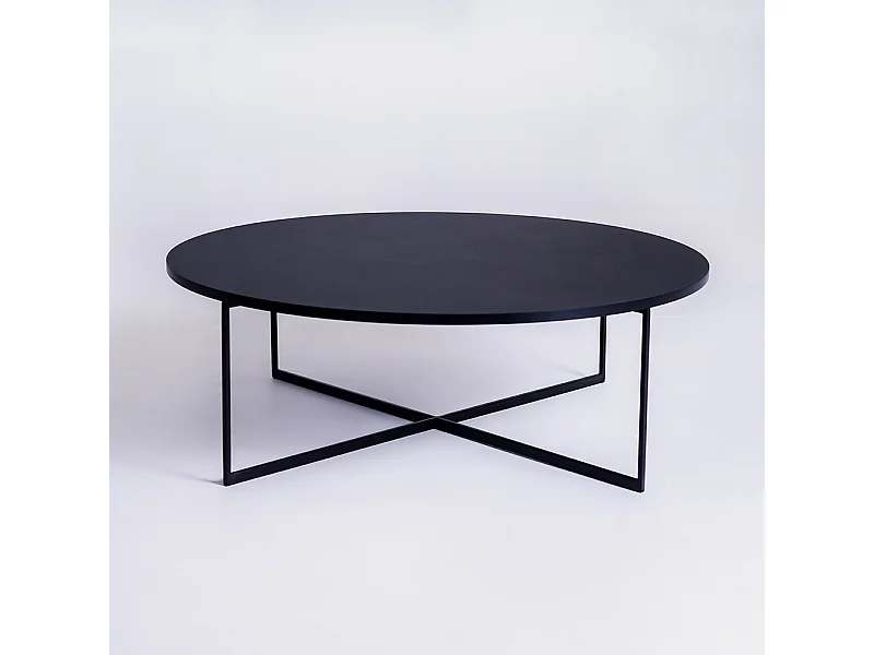 Mesa de centro 1x0,34 m preta Niko 100