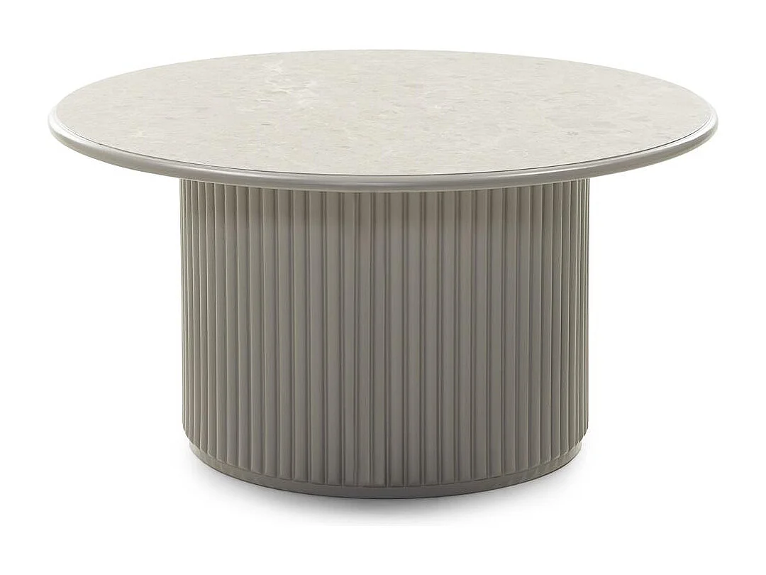 Couchtisch 80x80x42 cm grau Asti