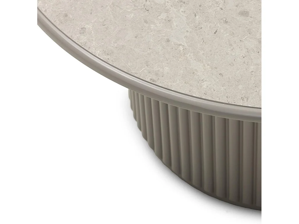 Couchtisch 80x80x42 cm grau Asti