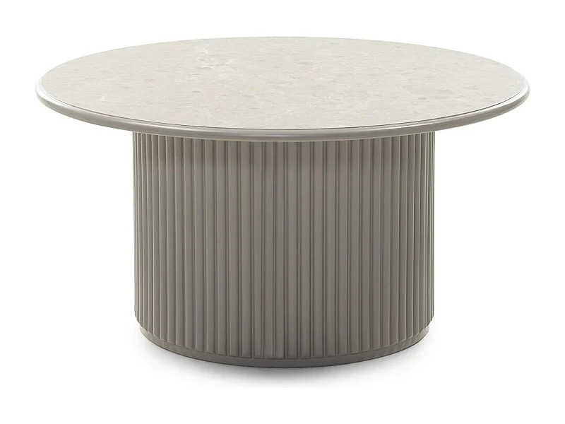 Salontafel 80x80x42 cm grijs Asti