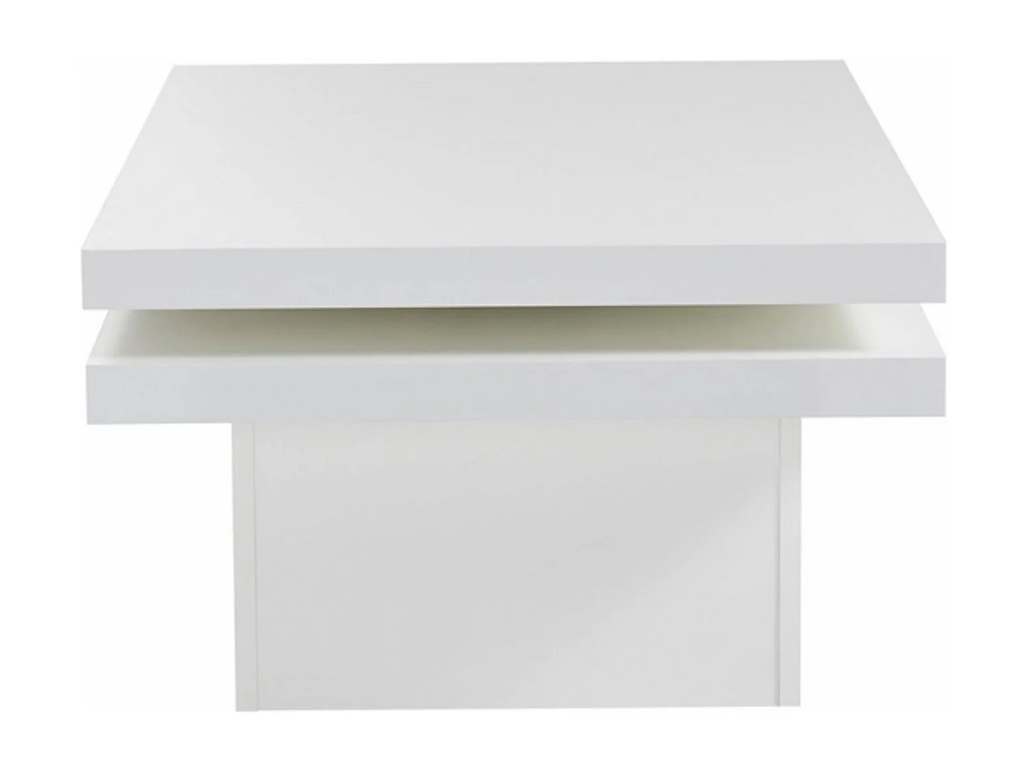COUCHTISCH Prag weiß 67 / 67 / 42cm