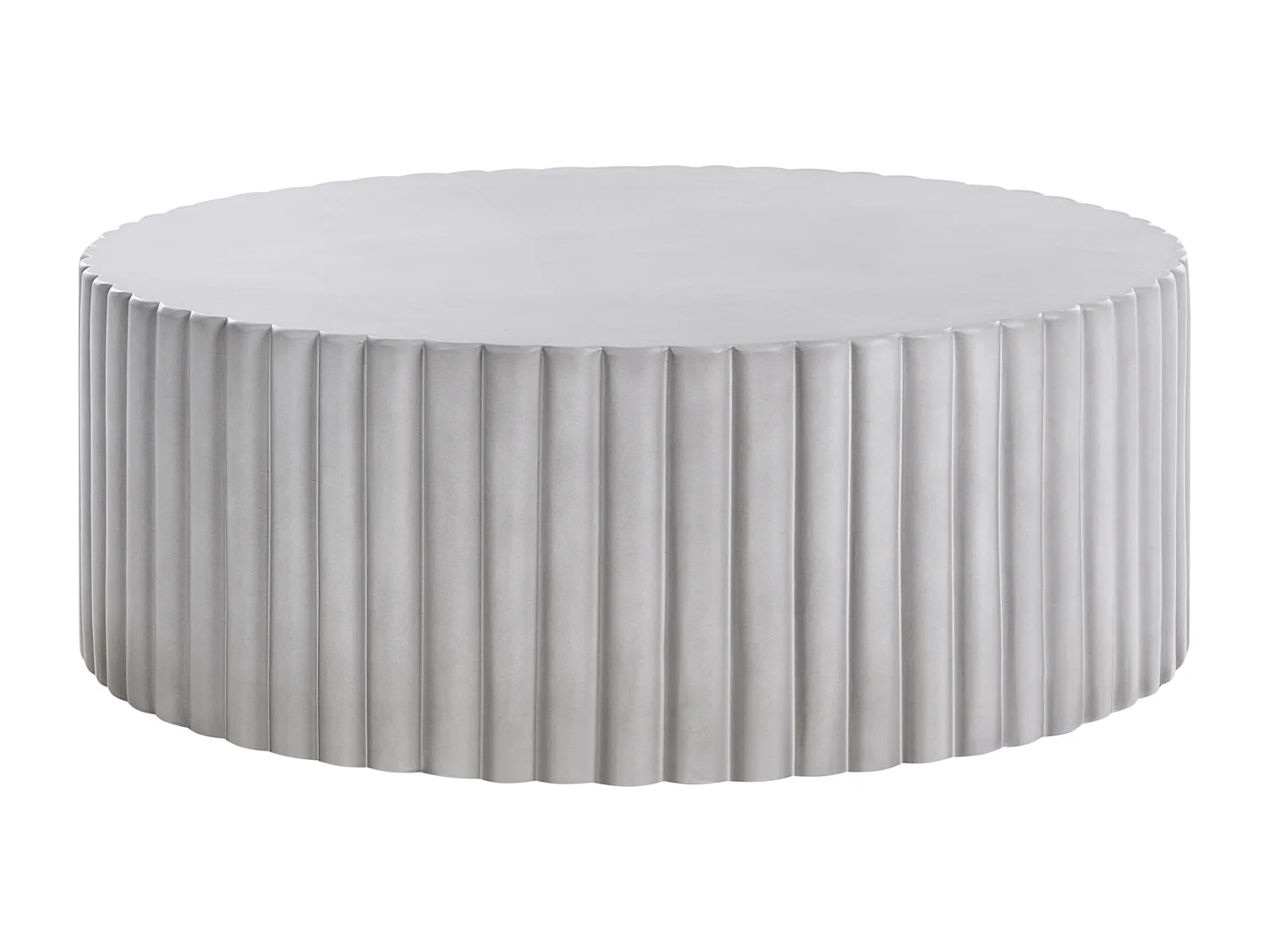 Table basse POZZA  117 cm 117 cm Gris