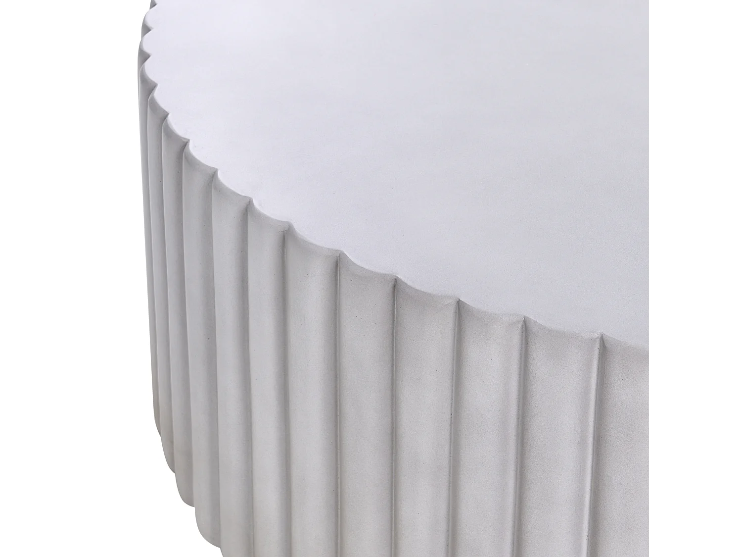 Table basse POZZA  117 cm 117 cm Gris