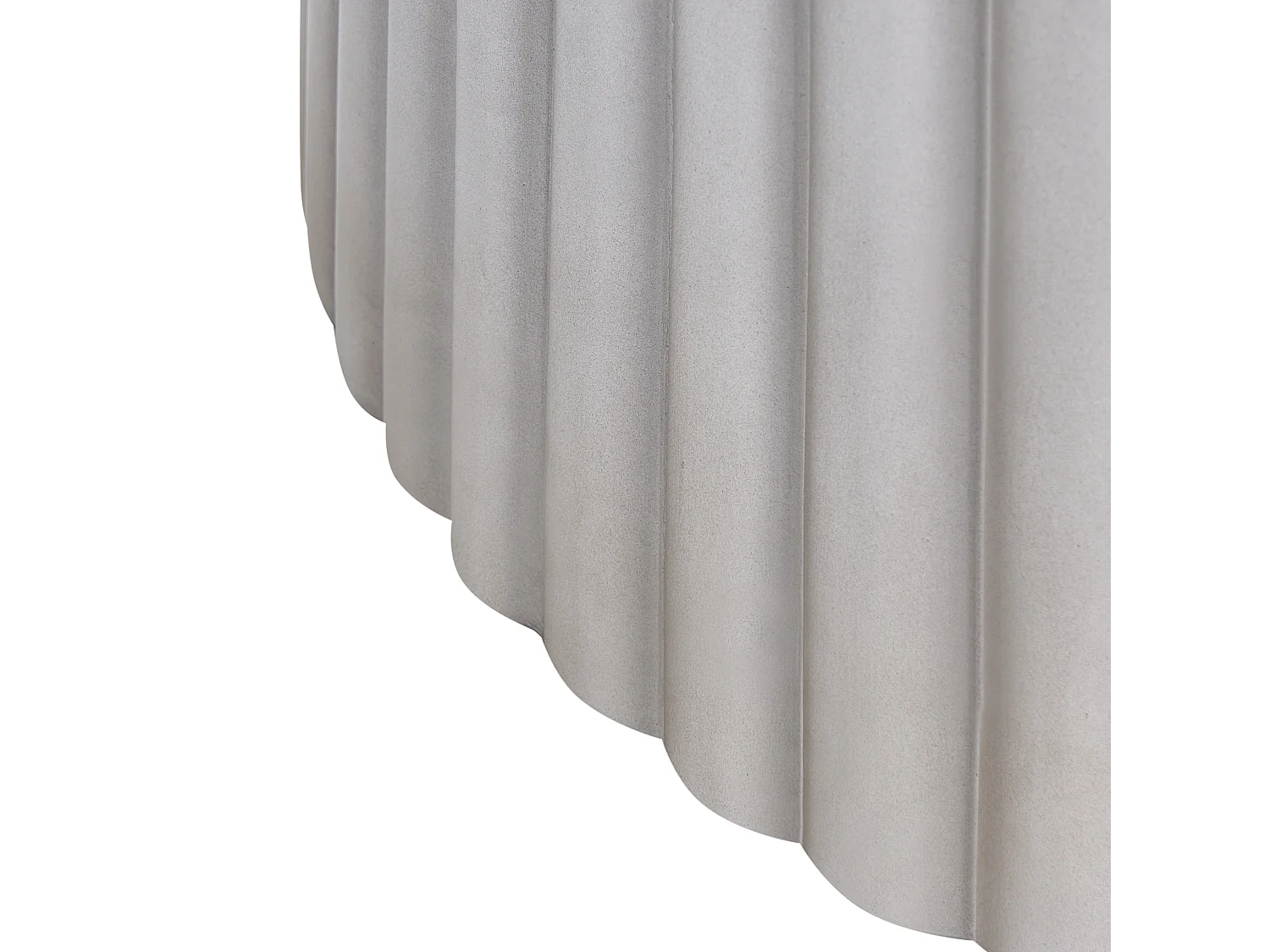 Table basse POZZA  117 cm 117 cm Gris