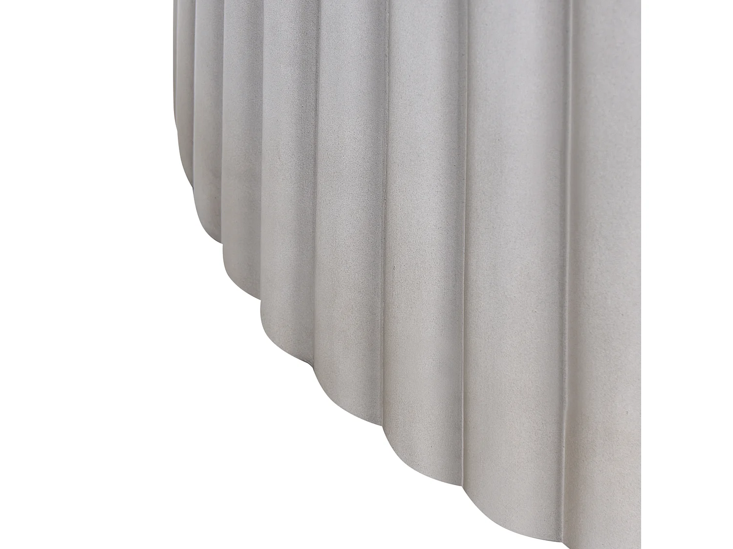 Table basse POZZA 117 cm 117 cm Gris